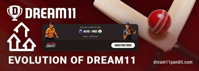 Change in the cricket fantasy game on the Dream11 India website