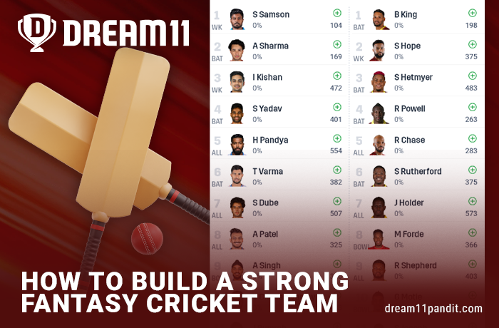 Tips for picking a fantasy cricket team in Dream11 India