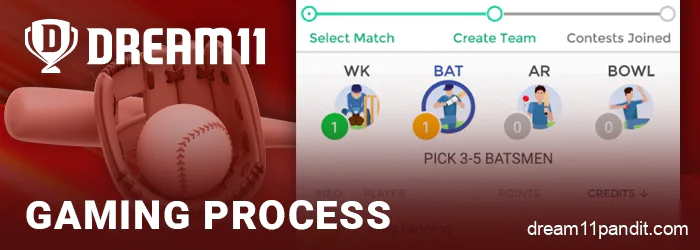 How fantasy sports work in Dream11 - the game process
