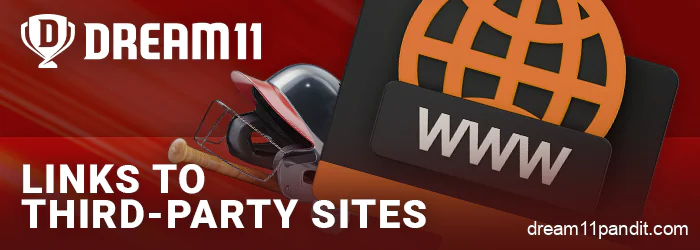 About links to external sources in Dream11 India